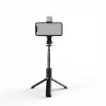 Portable Telescopic Makeup Photo Fill Light Smart 360 Tracking Flexible Mobile Selfie Stick With Led Ring Light