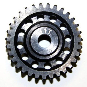 Powder metallurgy bevel gear and cutter bevel gear with small module gear