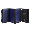 PowerGreen Foldable Solar Charger 21Watts Dual Port Solar Panel Power Bank for Hiking