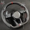 Private custom carbon fiber steering wheel for audi a3 s3 rs3 a4 RS4 S4 /Available for all car models