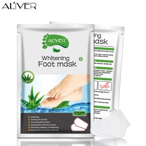 private label foot skin care whitening moisturizing foot exfoliation peeling mask