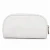 Import Private label real leather/PU gold zipper white luxury cosmetic bag for makeup from China