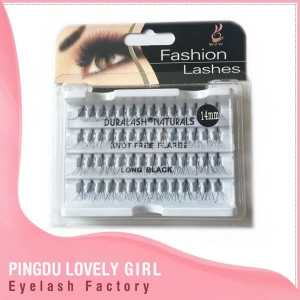 Private label synthetic hair eyelash extension individual lash extension