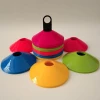 Pro Disc Cones (Set of 50) with Holder for Training, Football, Kids, Sports, Field Cone Markers