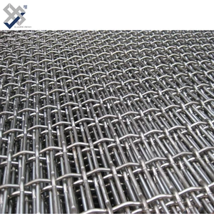 Professional An-ping Factory Supply Stainless Steel Crimped Sand Screen Mesh weave Crimped Wire Mesh for sale