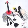 Professional Food Grade Heat Resistantl Cooking Tools Silicone Kitchen Camping Utensil Set