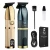 Import professional rechargeable gold metal usb mi trimmer man electric clippers goat machine liner barber multi cut chaoba hair clippe from China