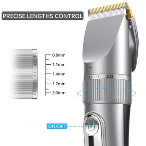 Professional Rechargeable Hair Clippers for Men Cordless Hair Trimmer Beard Trimmer IPX7 Waterproof Hair Cutting Kit