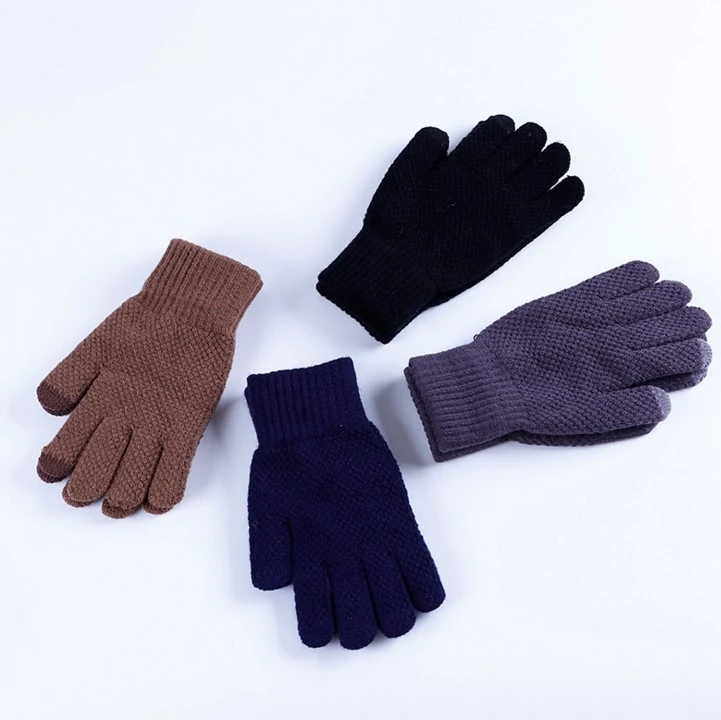 Promotionaltop women winter knitted mittens gloves joyseen