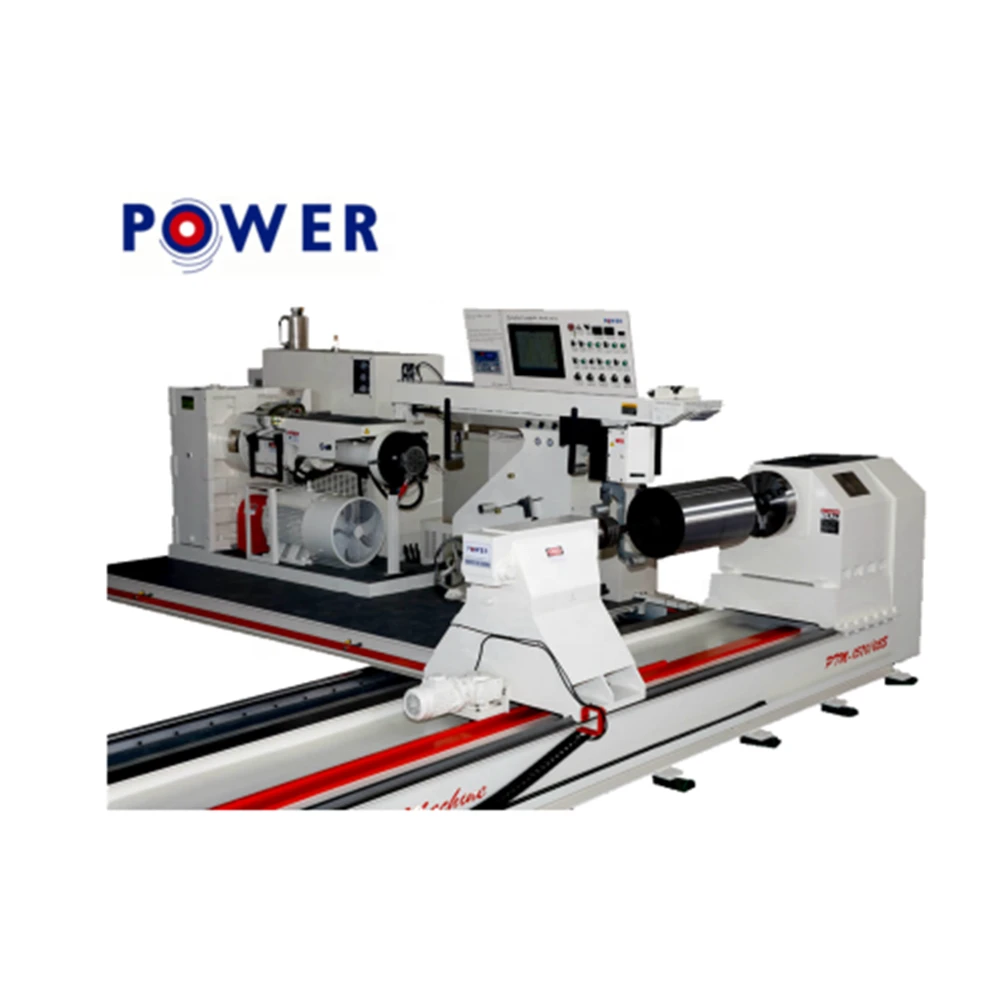 PTM-8060 Silicone/EPDM/NBR/Rubber Roller Extruder/ Covering / Twisting / Building / Forming / Winding / Wrapping Machine