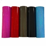 PU synthetic leather babysbreath film smooth pu leather  in roll  for making bags and shoes