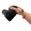 pure cotton + leather wrist strap adjustable handle strap DSLR wrist strap lanyard camera hand strap