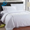 Pure White 100% Cotton Fabric Quilt Sets Comforter Set Duvet Cover For Hotel