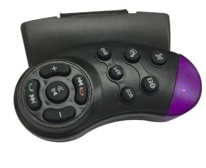Purple Car Steering Wheel Remote Control Button Wireless  Radio Remote Control