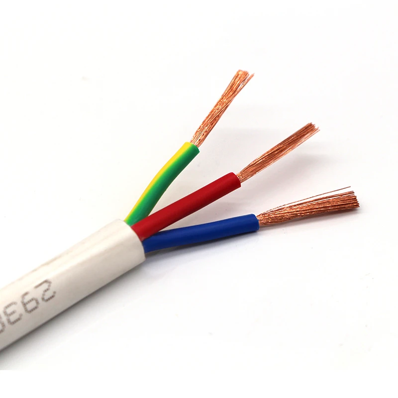 Pvc Nylon Coated Copper Wire 3 Core 4MM 8MM 10MM 70MM Size Royal Cord Wire Flexible Cable