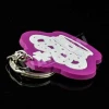 pvc silicone souvenir key chains made in china