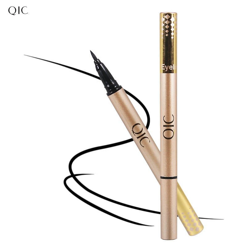 QIC quick-dry liquid eyeliner waterproof lasting eye liner pencil makeup eyeliner stencil