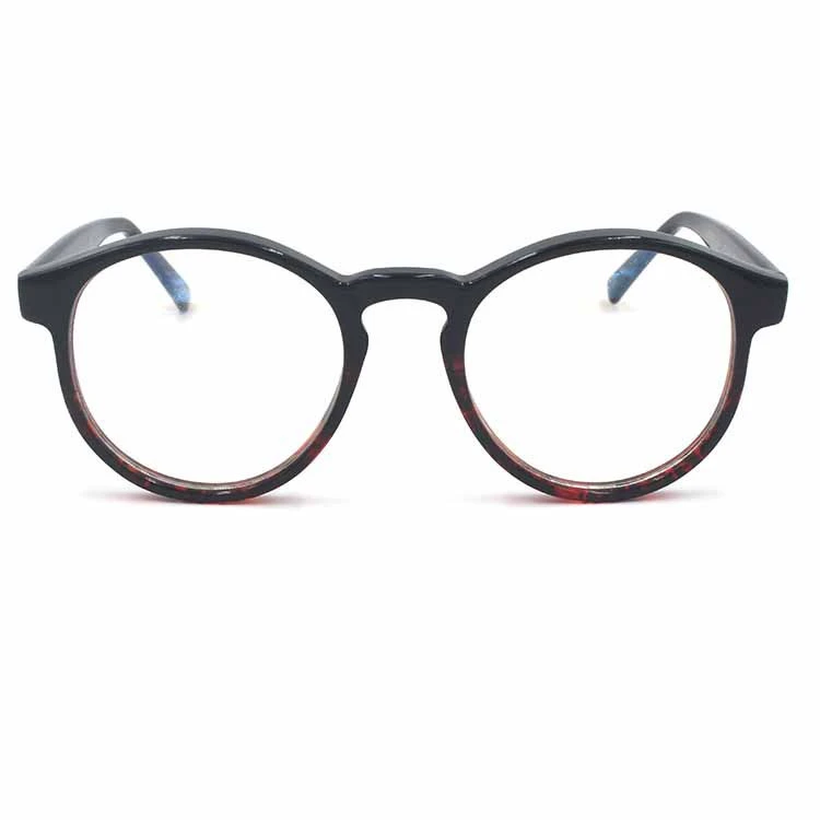 Red and Black TR90 eyeglasses wholesale spectacle frame Myopia Optical Glasses Frame frames and lenses
