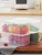 Import Refrigerator Transparent Storage Box Plastic Rectangular Fruit and Vegetable Storage Box with Lid from China