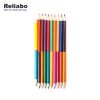 Reliabo Stationery Product Round Shape Artist Drawing Premium Wooden Colored Pencils Set