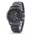 Import Relogio Masculino Luxury Luminous Stainless Steel Mens Fashion Natural Black Wooden Wrist Watch Custom Logo from China