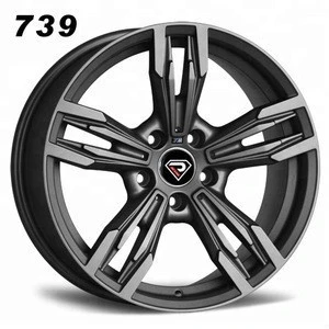 REP:739, WheelsHome New M6 replica alloy auto car wheels for 5-120,,GMF wheels.