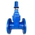 Import resilient seated gate valve bs5163 double flange ductile iron gate valves handwheel actuator operation gearbox operation from China