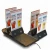Restaurant power  table pc charging station menu holder four USB ports cafe power bank and security lock