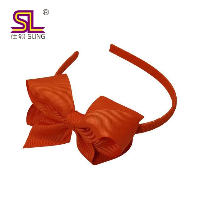 ribbon bow kids hairband flower headband for hair accessories