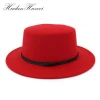 Rope Decor Factory Sale Price Flat Top Hats Formal Hat