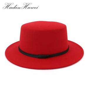 Rope Decor Factory Sale Price Flat Top Hats Formal Hat