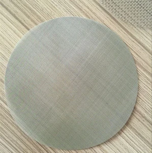 Round Disc Mesh Filter/Stainless Steel Wire Mesh Filter Mesh/SS round disc