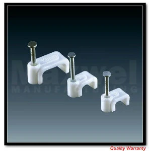 Round Nail Cable Clip