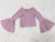 Import RTS Comfortable Toddler Boho Shirt Girls Bell Baby Long Sleeve Top from China