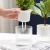 Import RUIPU Self-absorbing Flowerpot Plastic Flower Pots For Plants Gardening Home &amp; Garden Plant Transparent Self Watering Flowerpot from China