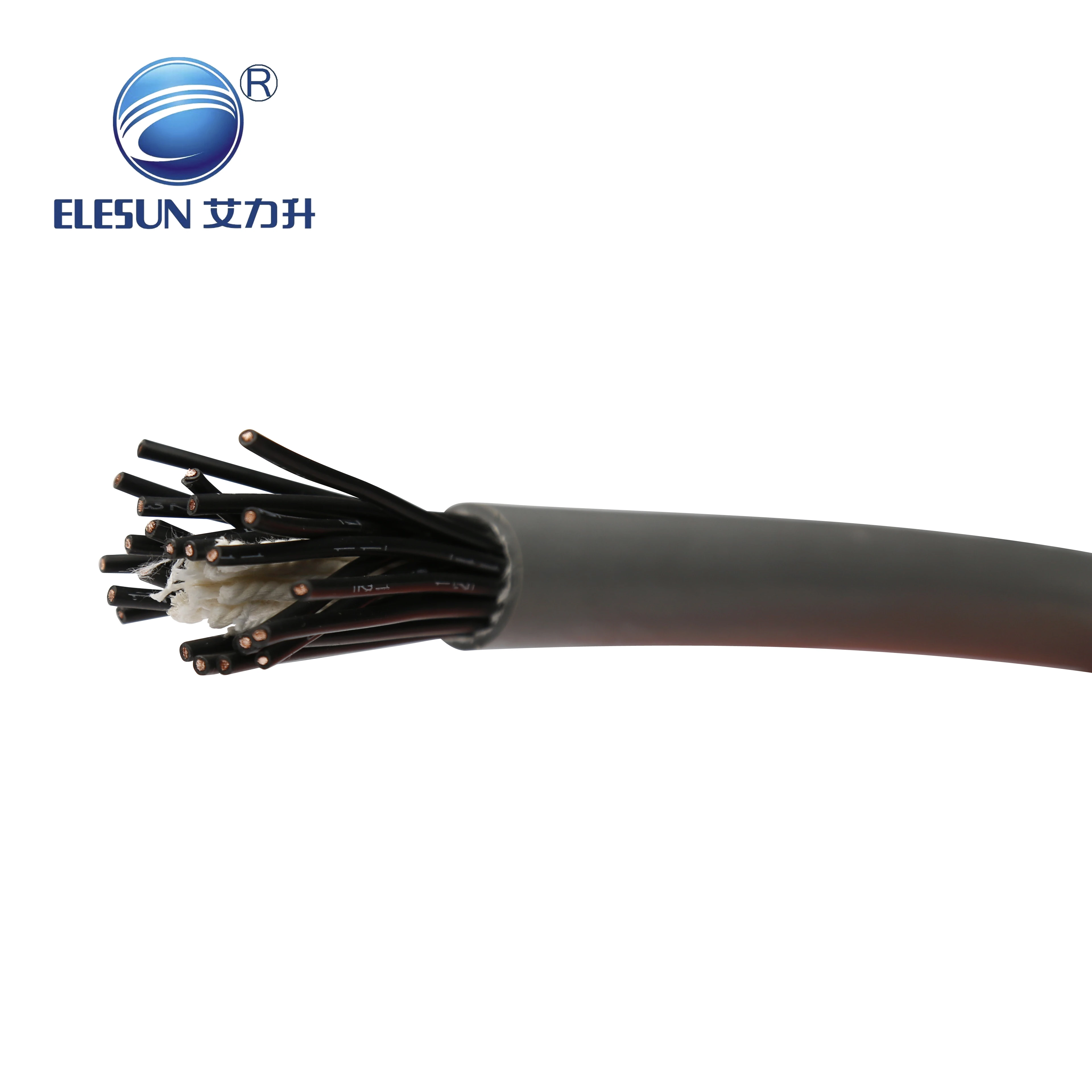 RVV RVVP cable/ 300 300V RVVP Copper wire and Al foil Shielded Flexible Cable RVVP