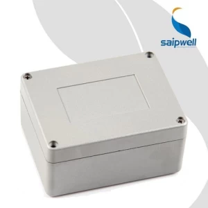 Saip/Saipwell FA34 115X90X60mm IP67  Waterproof Aluminum Die Cast Extrude  Screw Cover Electrical  Case