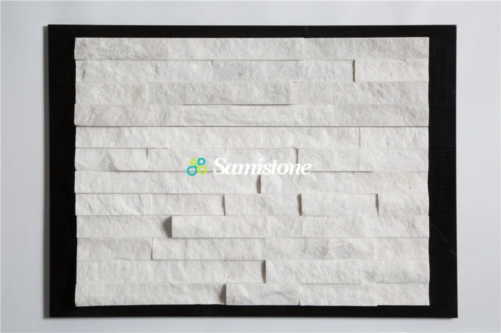Samistone White Slate Culture Stone Wall Cladding