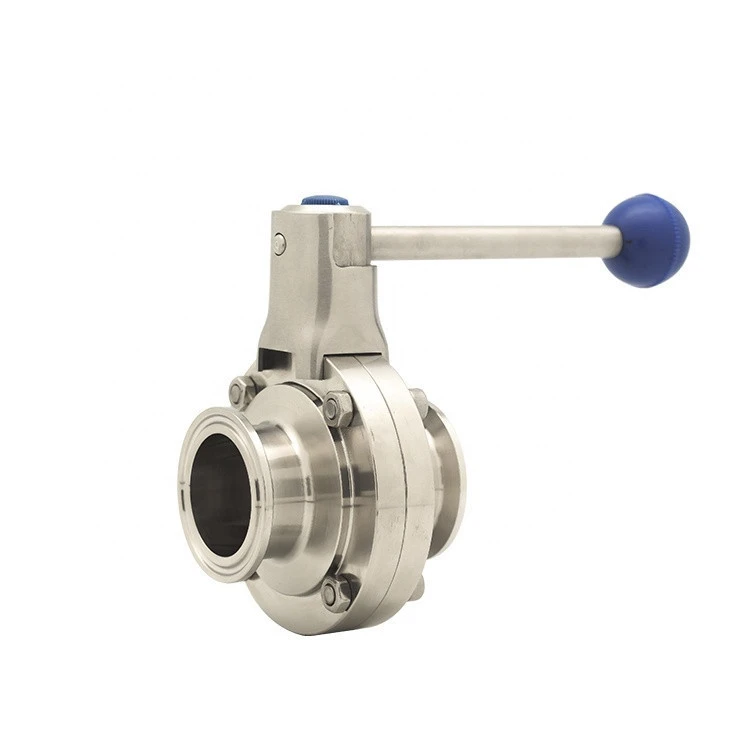 Sanitary Butterfly Valve Price List Male Female Threaded Manual 4inch Butterfly Valve