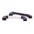 Import SANSHI customized Nylon/plastic black chamfer ended round bar pull handles color headed from China