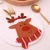 Import Santa Reindeer Christmas New Year Pocket Fork Knife Cover Cutlery Holder Bag Home Party Table Dinner Decoration Tableware R1483 from China