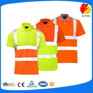 Selling Popular High Visibility Safety Polo T-shirt manufacturer