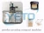 Import semi automatic yeto eye shadow powder compact machine from China