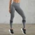 Import Sexy hollow sports fitness tights seamless double loop mesh printed yoga pants recycled yoga legging from China