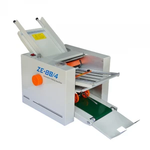 SG-ZE-8B/4  Manual adjust paper folding machine with 4 trays