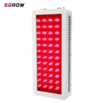 SGROW VIG500 Physical Therapy Equipment Facial Collagen 660nm 850nm 500W Led Anti Aging Red Light Therapy Panel
