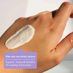 SheDiary Organic Nicotinamide Sunscreen SPF 50  Vitamin C Uv Protection Moisturizing Brighten Sunscreen Cream