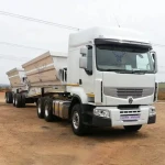 Side Dump Trailers 34Tons 40Ton Interlink Side Tipper Trailer  for Coal Chrome ore transportation