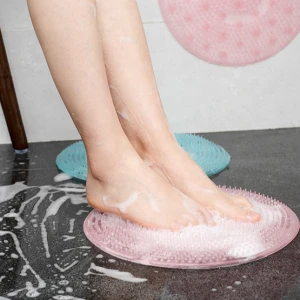 Silicone massage non-slip  bath mat