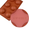 Silicone Pastry &amp; Baking Mold Half Ball with 6-cavity Semi Sphere Silicone Mold  for Jelly Handmade Chocolate Cake Pan
